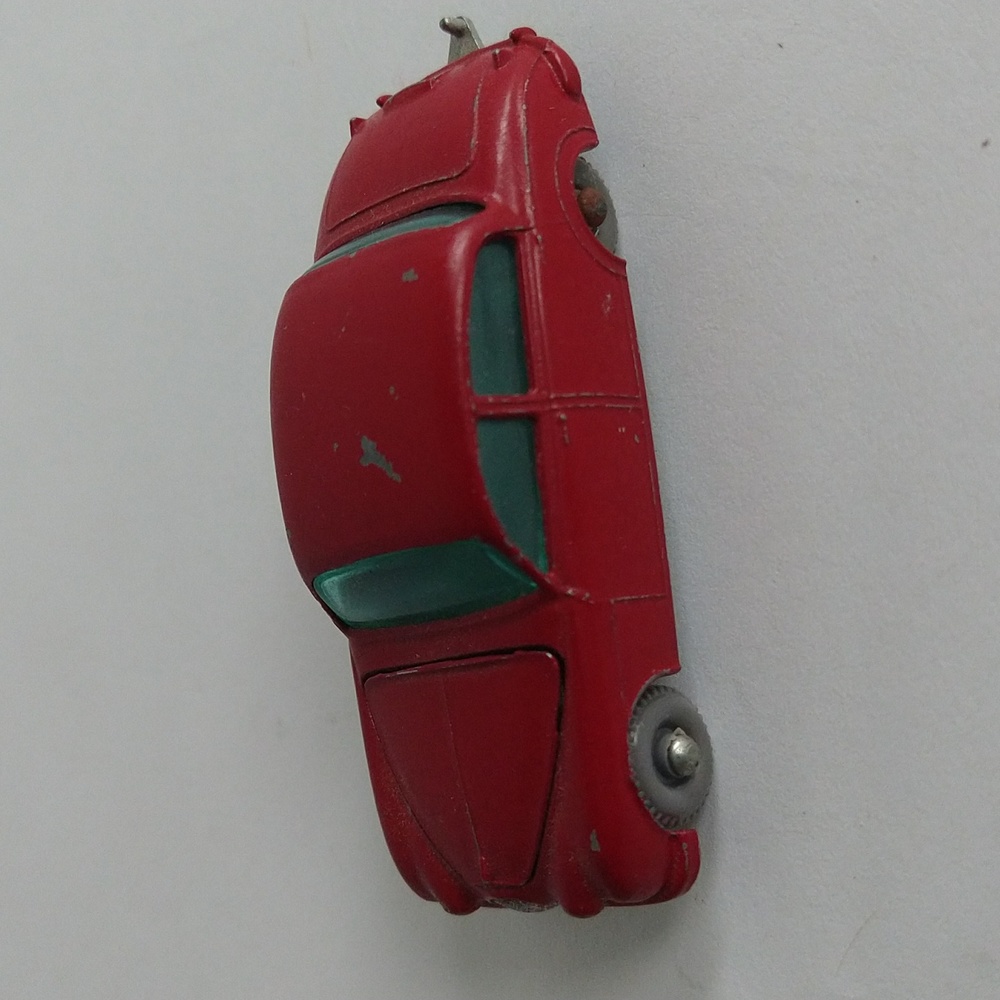 Vintage Jaguar 3.4 Litre No. 65 Red Diecast Car Lesney England